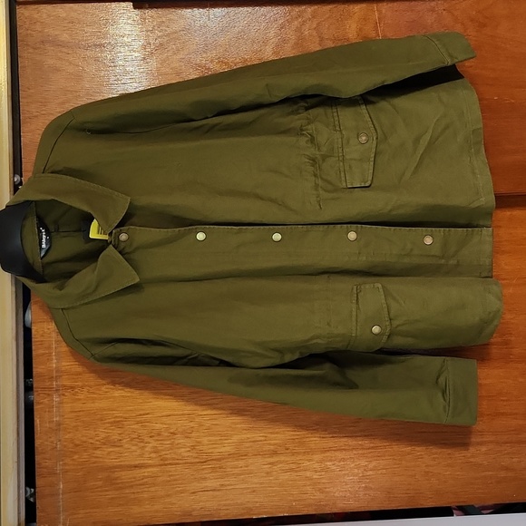 NWT XL olive green light jacket - Picture 3 of 5